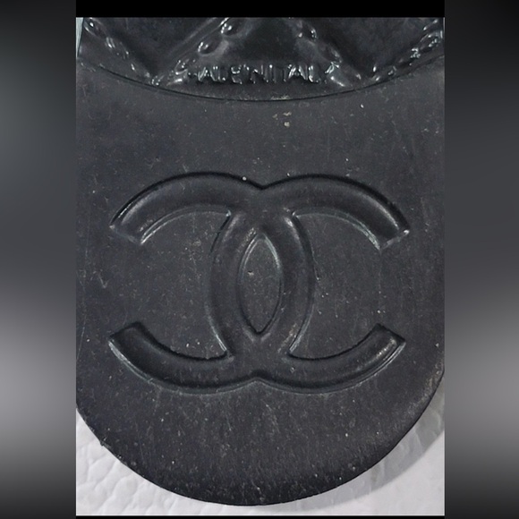 CHANEL Camellia flip flops sz 38eu 7.5US - Picture 9 of 11